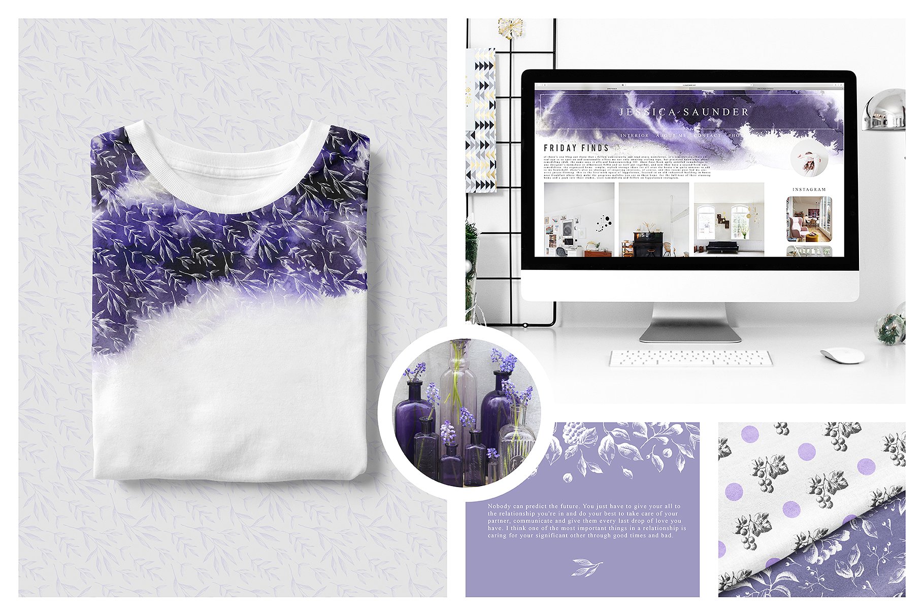 草莓主题手绘设计素材合集 Strawberry Letter Collection Pro插图(1)