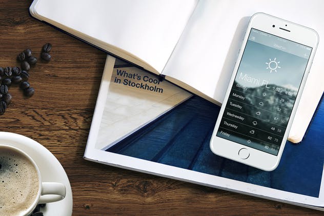 逼真苹果设备样机合集 Photo realistic iPhone Mock-up插图(12)