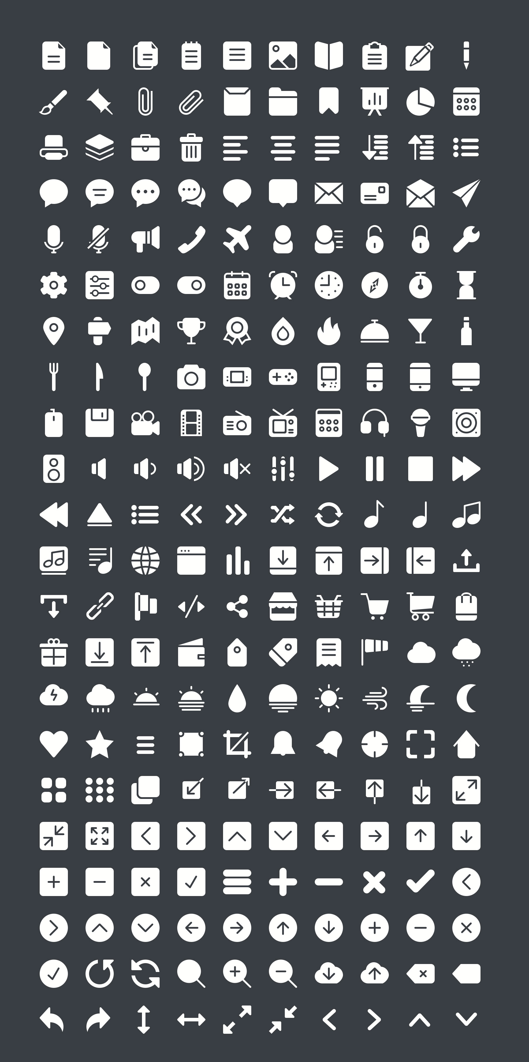 Solid Icon Set