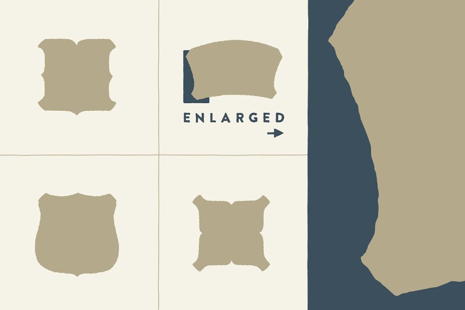 15款复古徽章设计模板 15 Vintage Fair Badges插图(2)