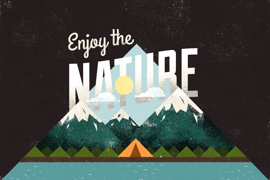 85款颗粒&半色调墨水纹理 85 Ink Textures插图(2)