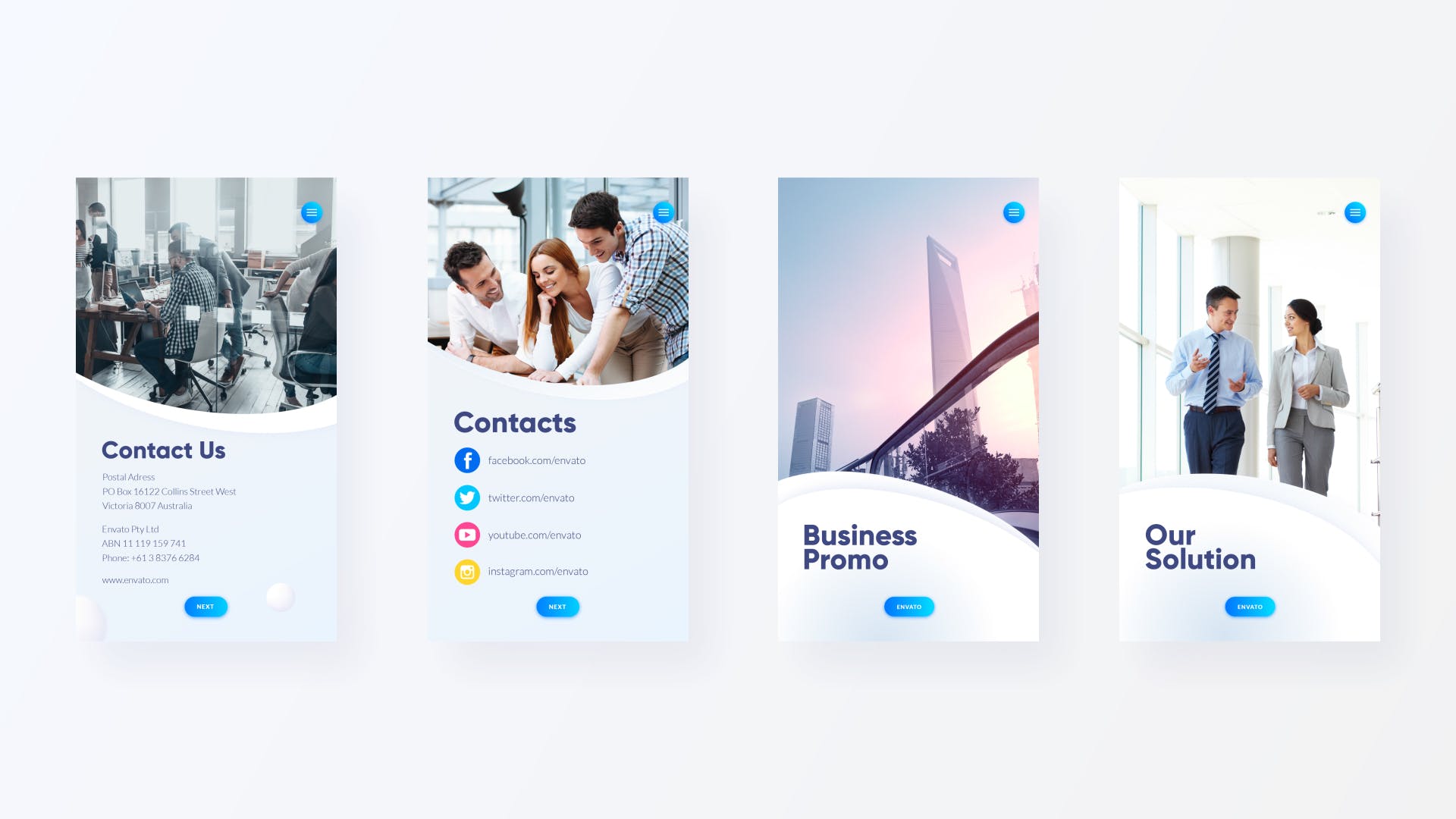 企业品牌宣传H5页面设计模板合集 Corporate Instagram插图(5)