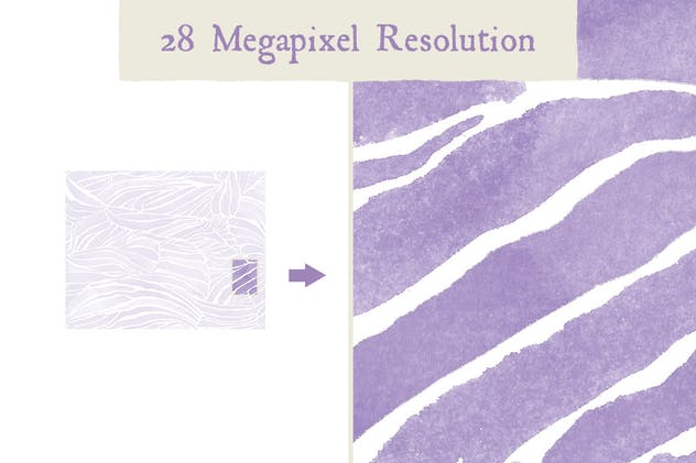 手绘水彩艺术图案纹理合集 Hand Painted Watercolor Textures插图(7)