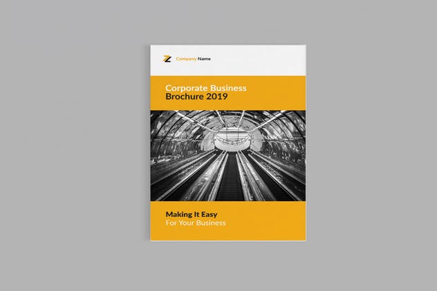 18页企业品牌形象宣传画册设计INDD模板 Pachira – Corporate Brochure Template插图(1)