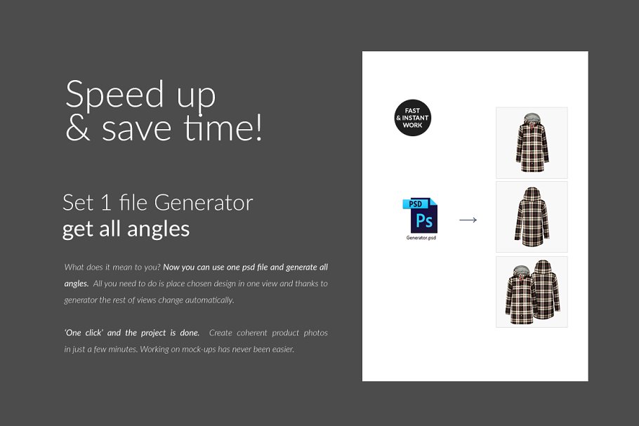 防水雨衣服装样机套装插图(10)