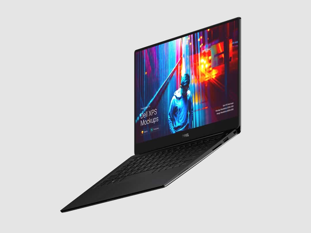 超级主流桌面&移动设备样机系列：Dell  XPS 超极本样机 [兼容PS,Sketch;共1.9GB]插图(3)