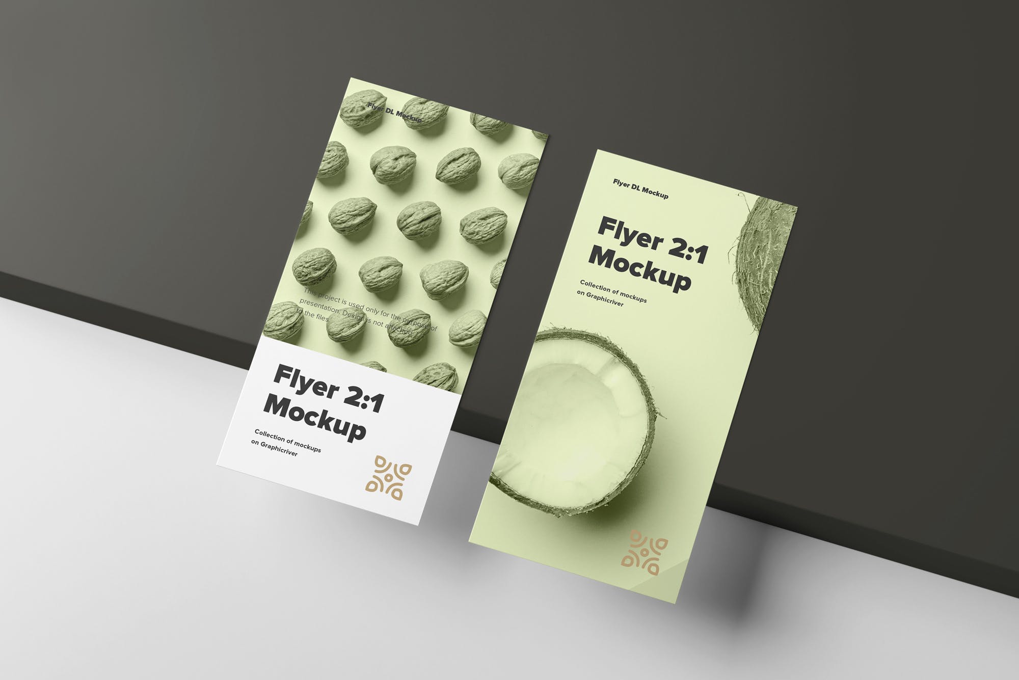 传单设计印刷效果图样机素材库精选模板 Flyer Mock-up插图(2)