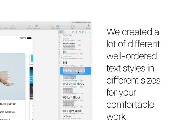 iOS应用用户界面UI套件素材 Split iOS UI Kit插图(5)
