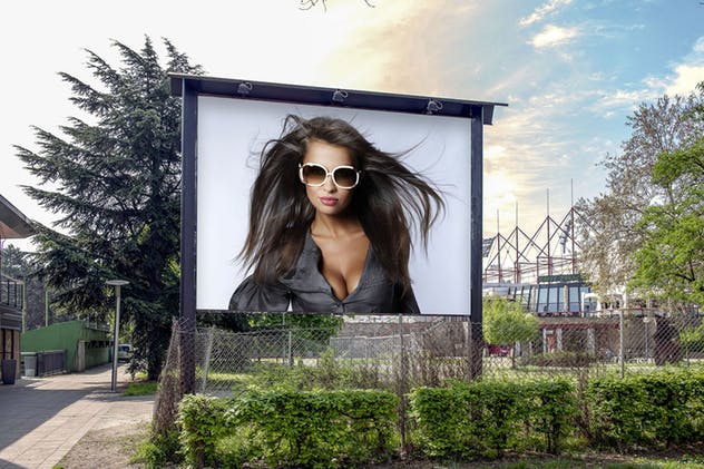 户外广告灯箱广告样机模板合集第三弹 Advertising Space Mock-up Bundle 03插图(11)