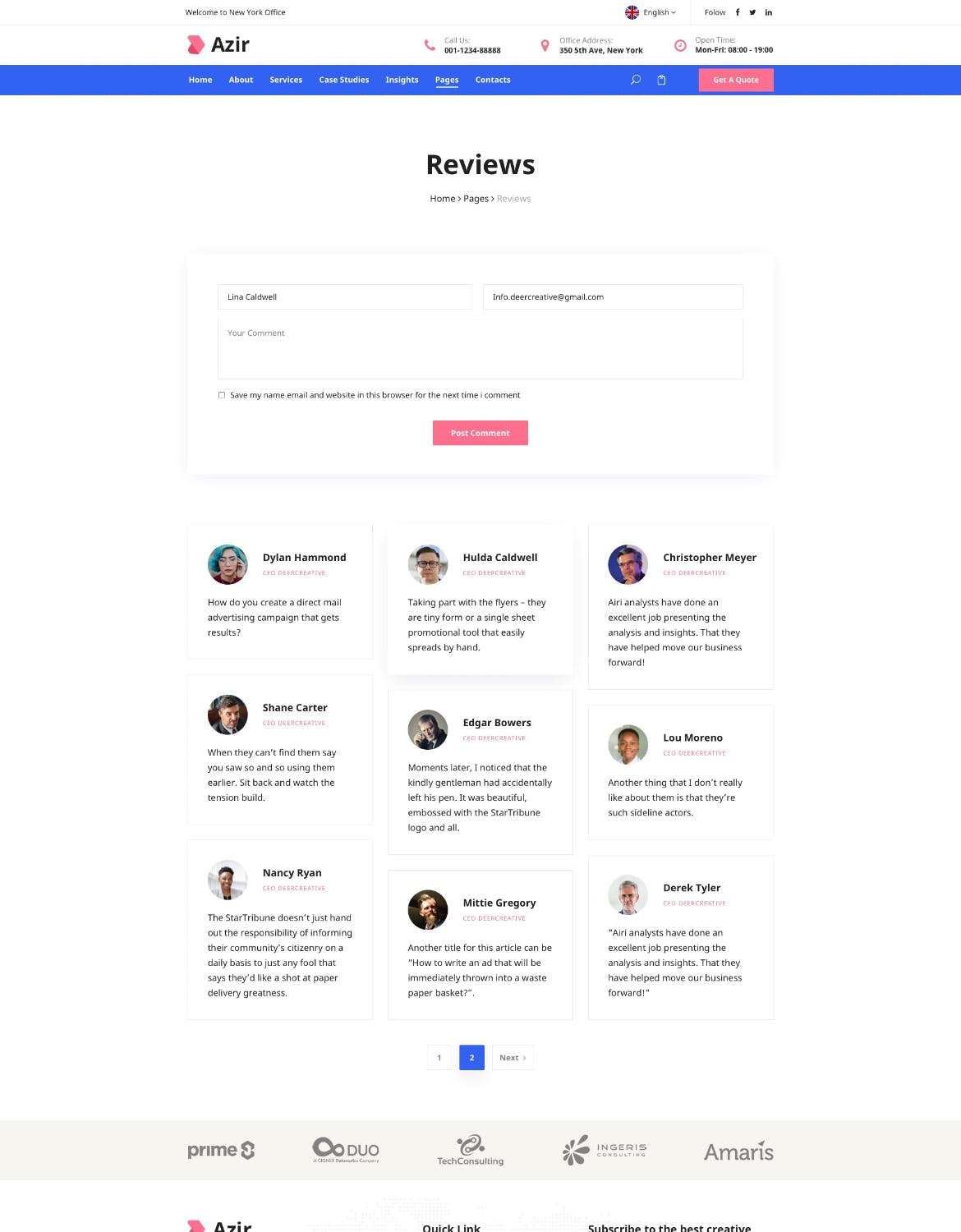 金融财务咨询企业网站设计SKETCH模板素材 Azir | Consulting Finance Sketch App Tempate插图(14)