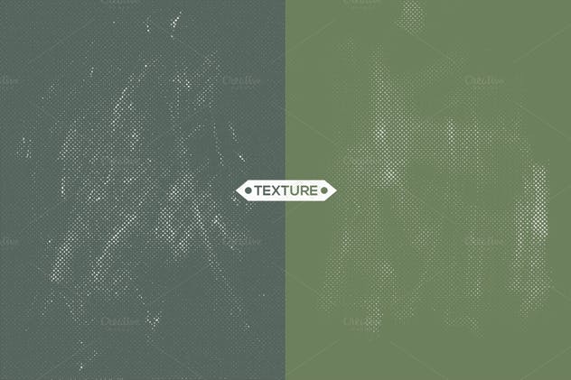 9个抽象复古半色调纹理Vol.1 9 Abstract Halftone Texture VOL.1插图(4)