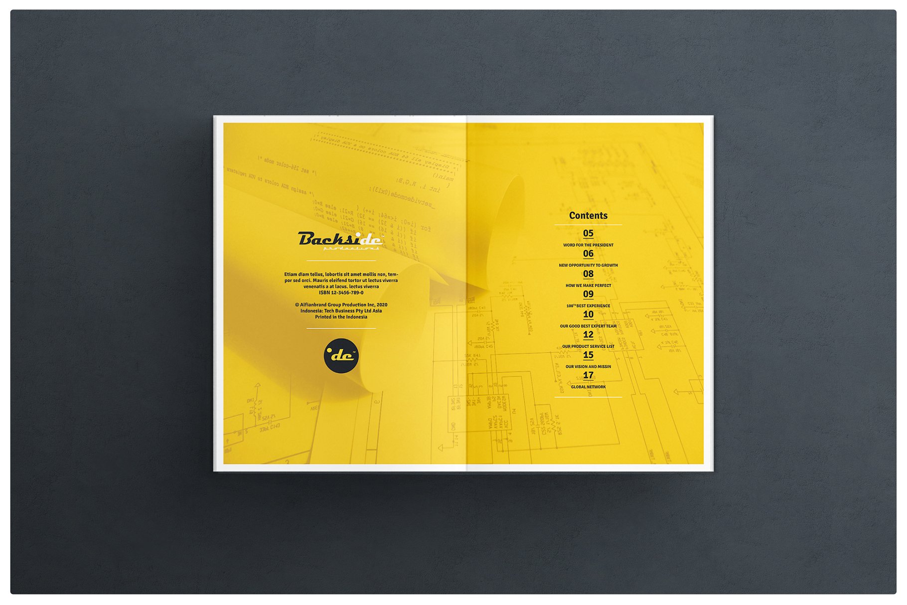 企业项目介绍画册模板 Brochure插图(1)