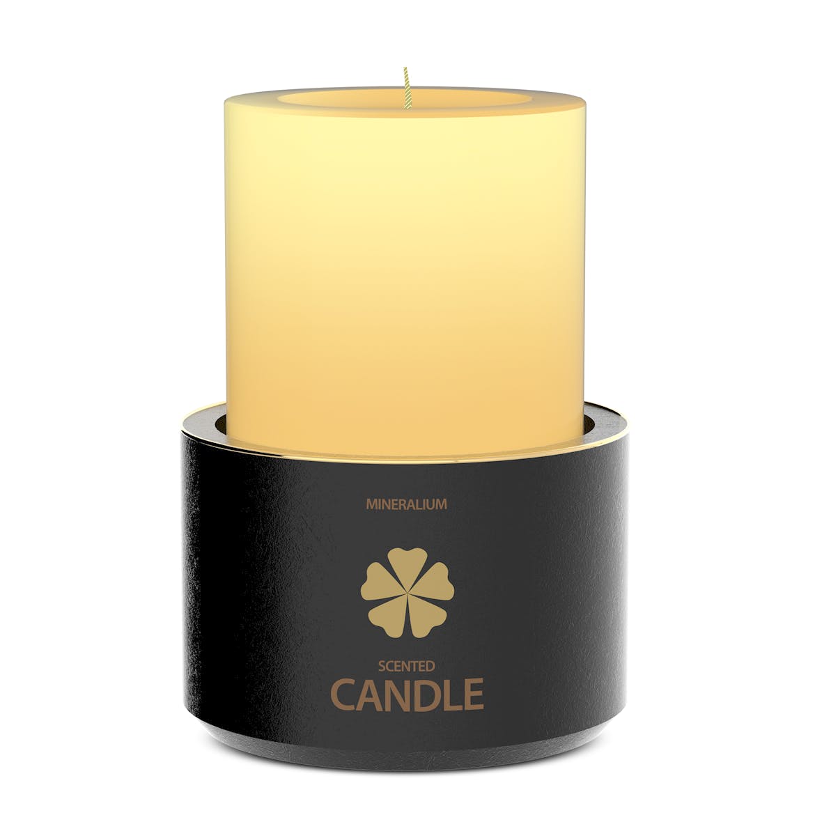 木制蜡烛外观设计PSD样机模板 Wooden Candle PSD Mock-ups插图(5)