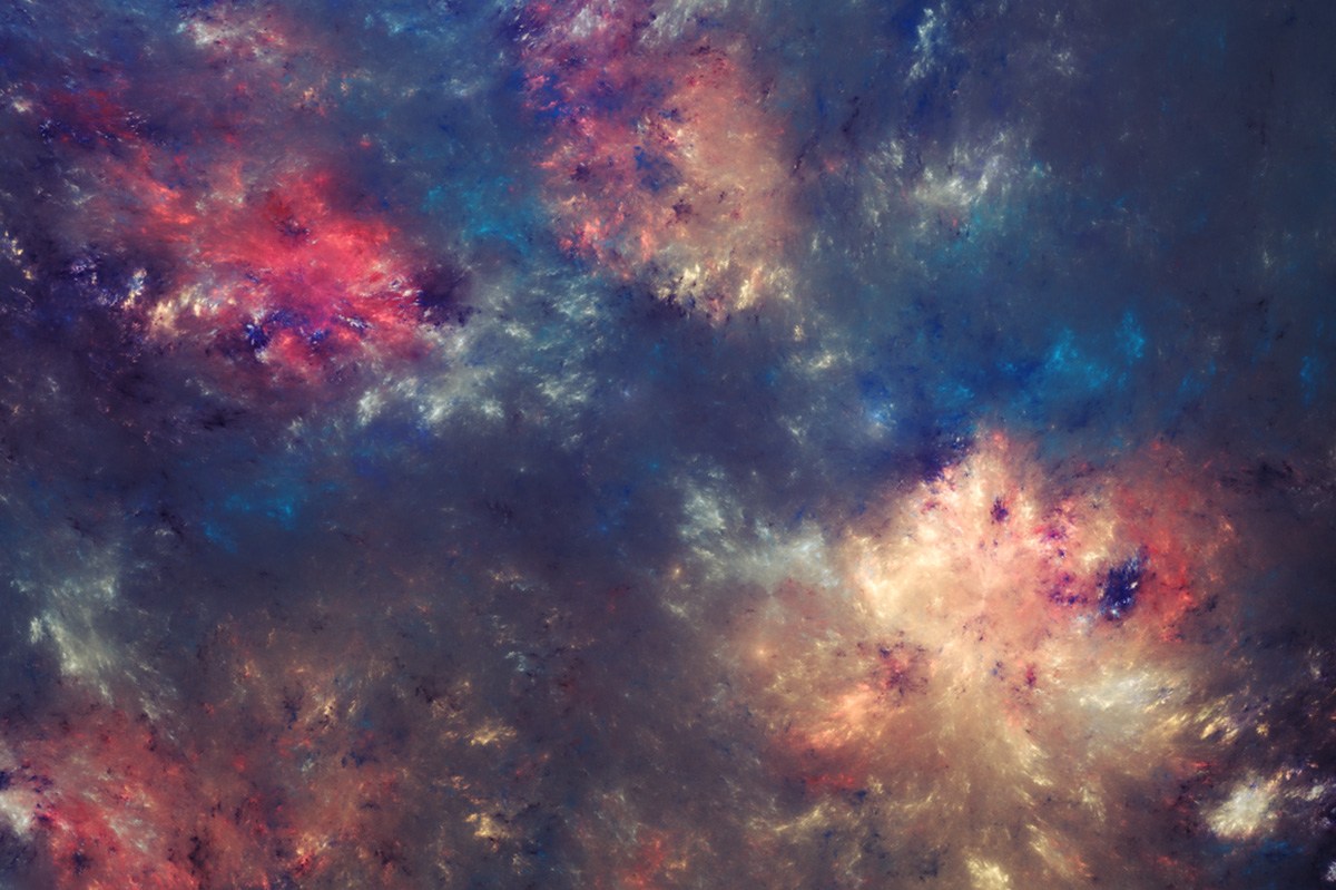 创意抽象纹理系列：15款类星云抽象纹理合集 Color & Light插图(2)