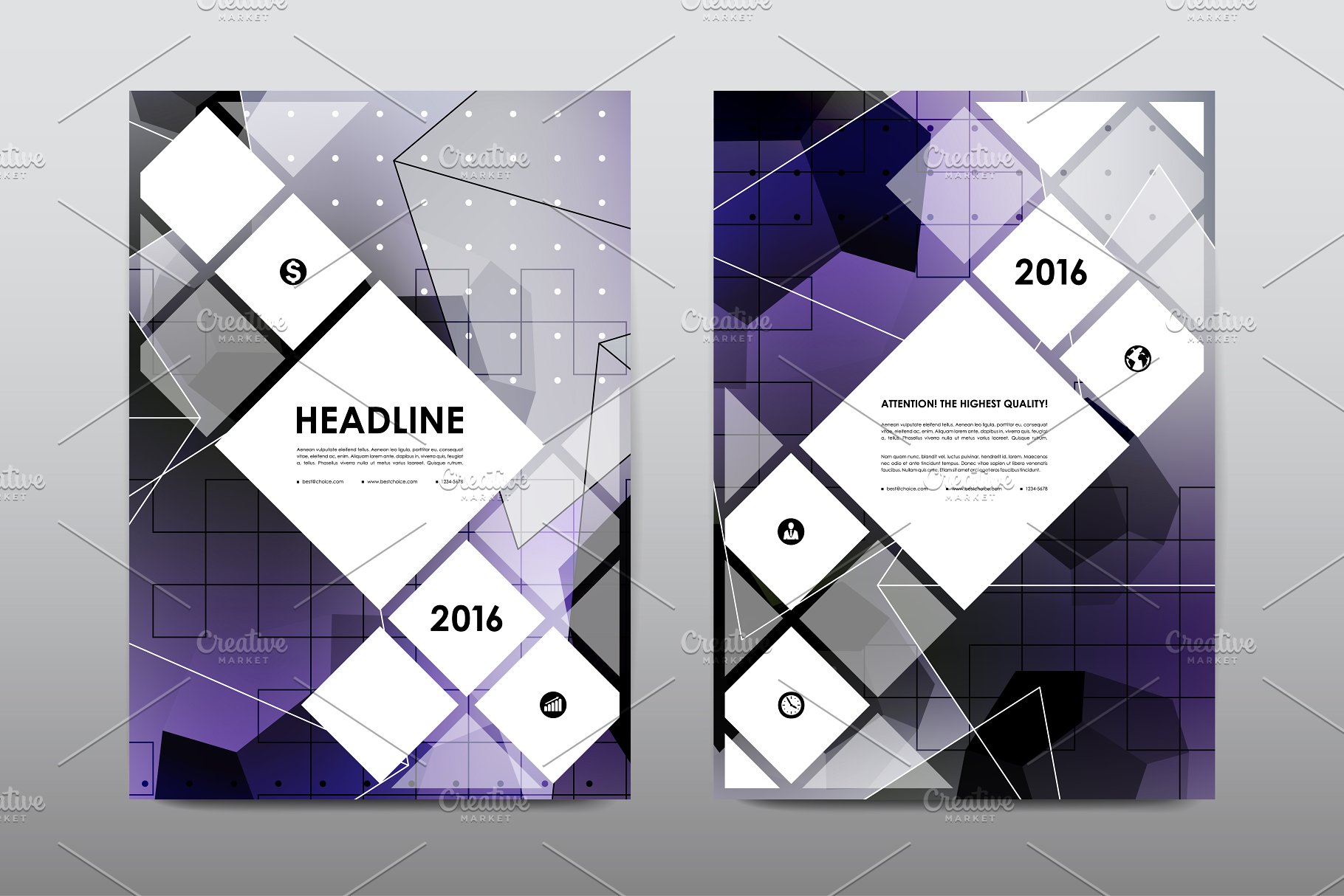 极力推荐：50+企业商业介绍宣传小册子模板 50+ Business Brochures Bundle插图(20)