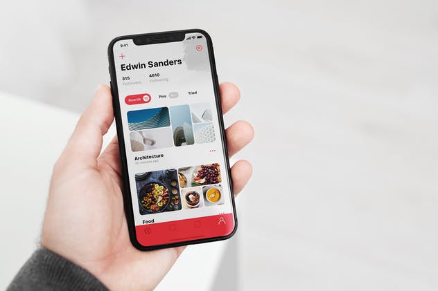 高清逼真实景iPhone X样机模板合集 iPhone X Mock-Up Office Style插图(9)