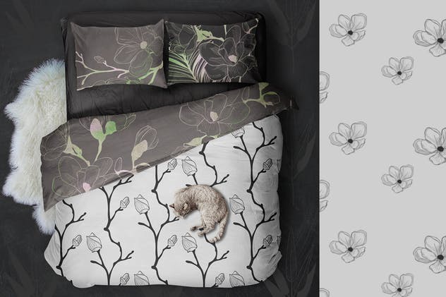 精致花卉矢量插画设计素材系列 Delicate Blossom Collection插图(6)