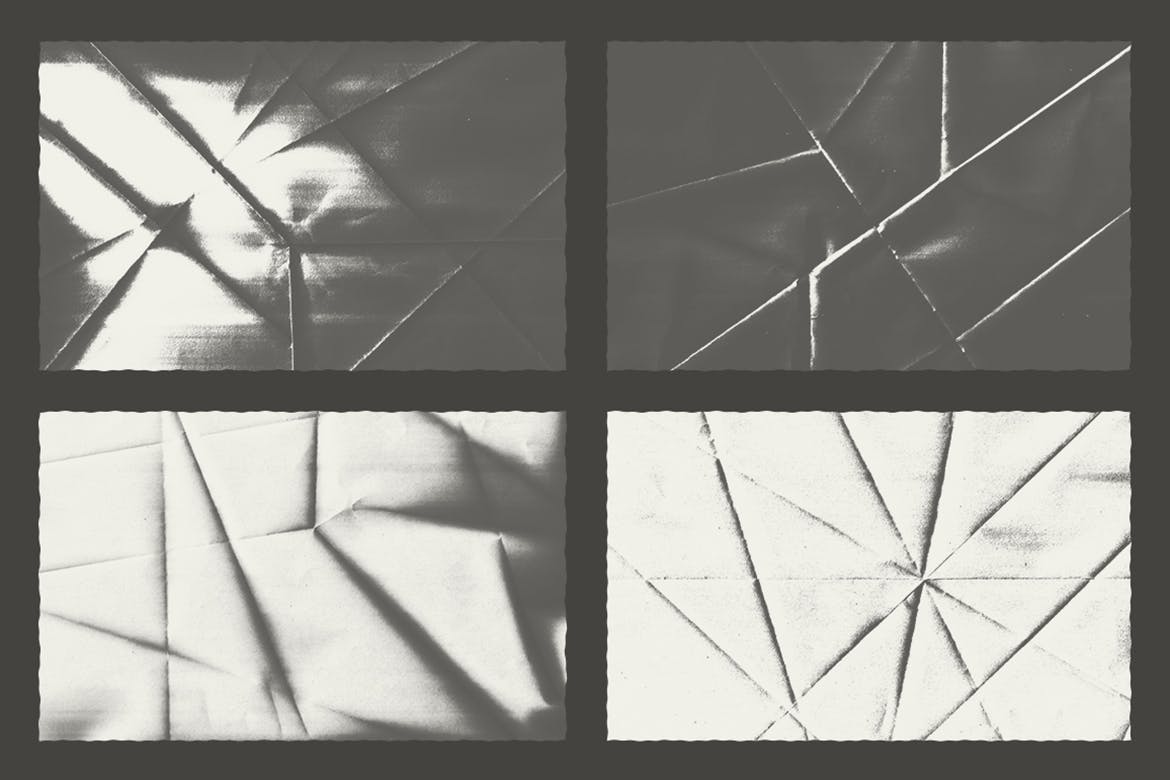 20款折叠纸张纹理矢量素材库精选背景 Fold Paper Texture Pack Background插图(3)