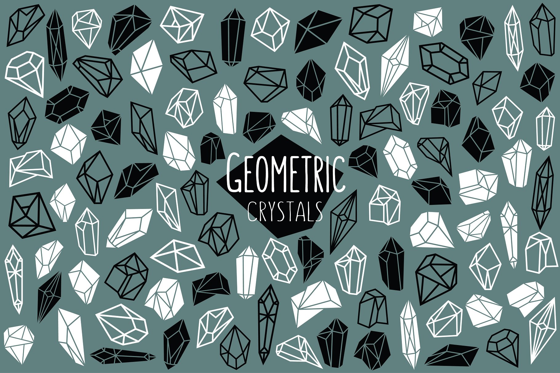 170种几何元素矢量素材合集 170 Geometric Elements Vector Bundle插图(2)