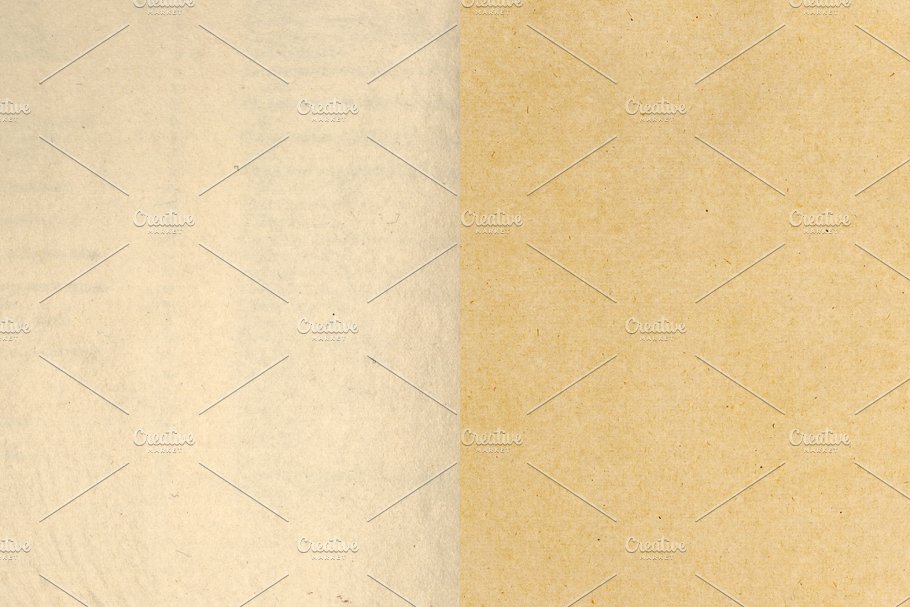 复古老式旧书纸张纹理 Old Paper Textures, Aged Book Pages插图(3)