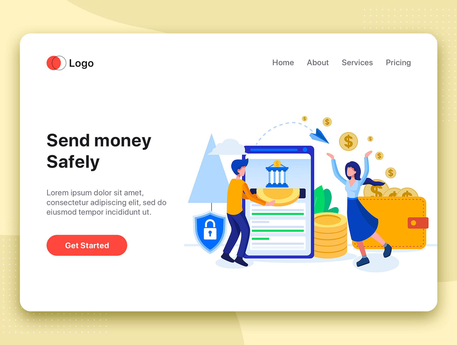 素材库下午茶：10个不同场景的Web矢量插画集插图(4)