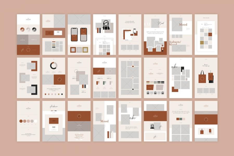 奥本高端企业品牌表单设计模板插图(10)