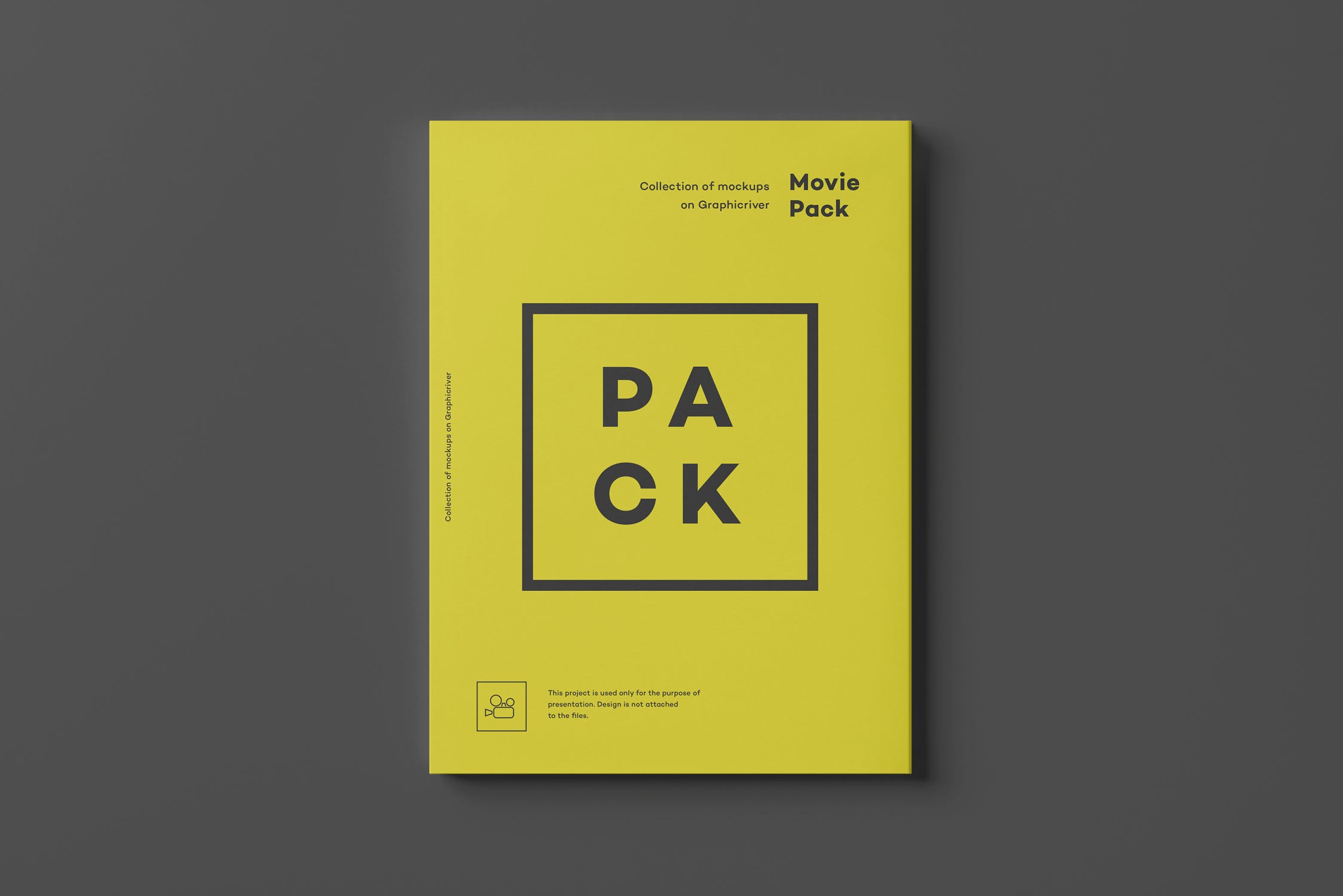 电影DVD包装盒外观设计样机3 Movie Pack Mock-up 3插图(3)