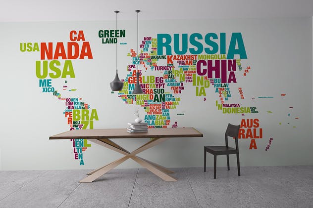 墙体艺术油画创作样机模板Vol.3 Picture Art Mockup [Vol 3]插图(7)