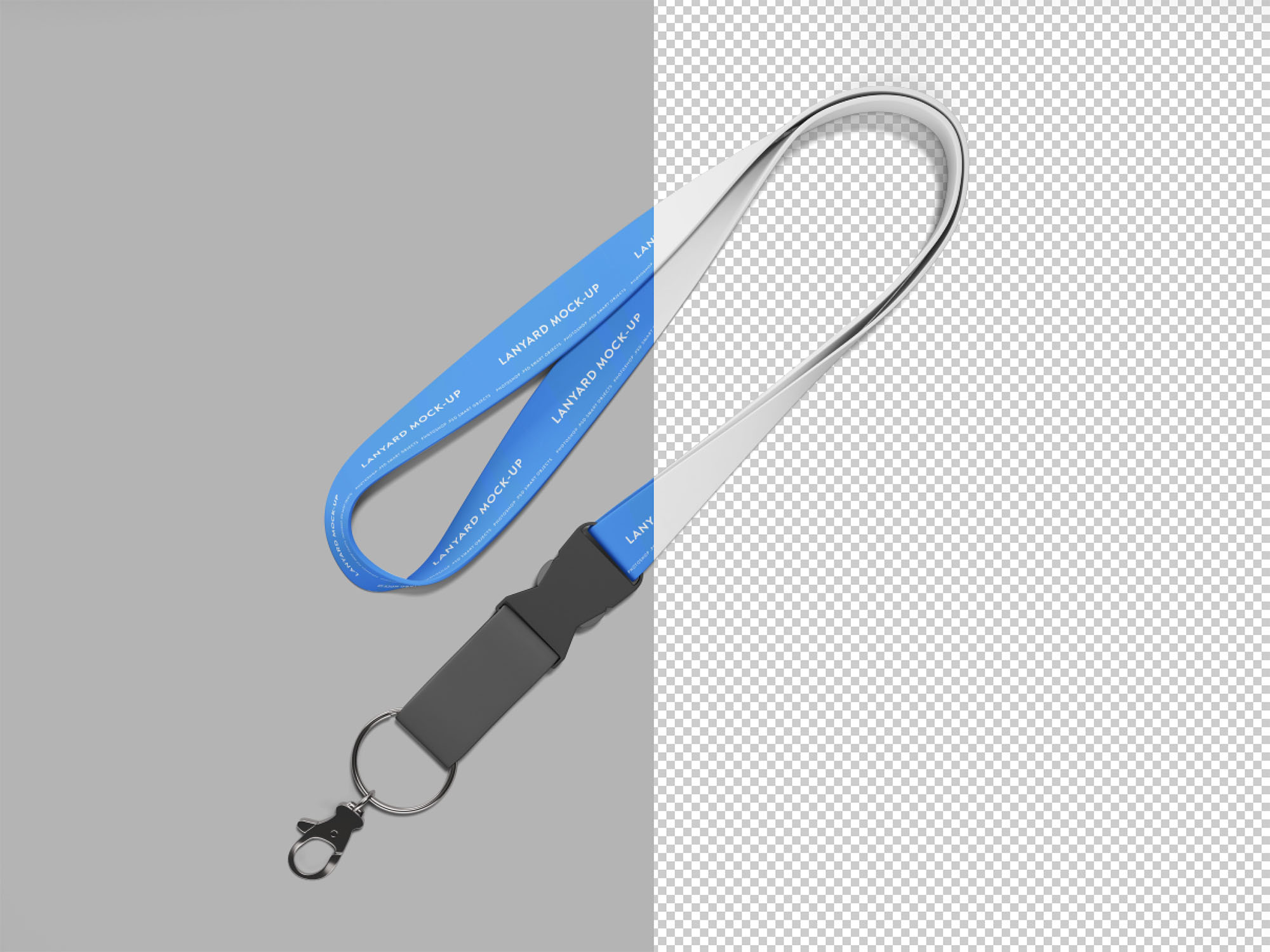 简约挂绳外观设计样机模板 Simple Lanyard Mockup插图(1)