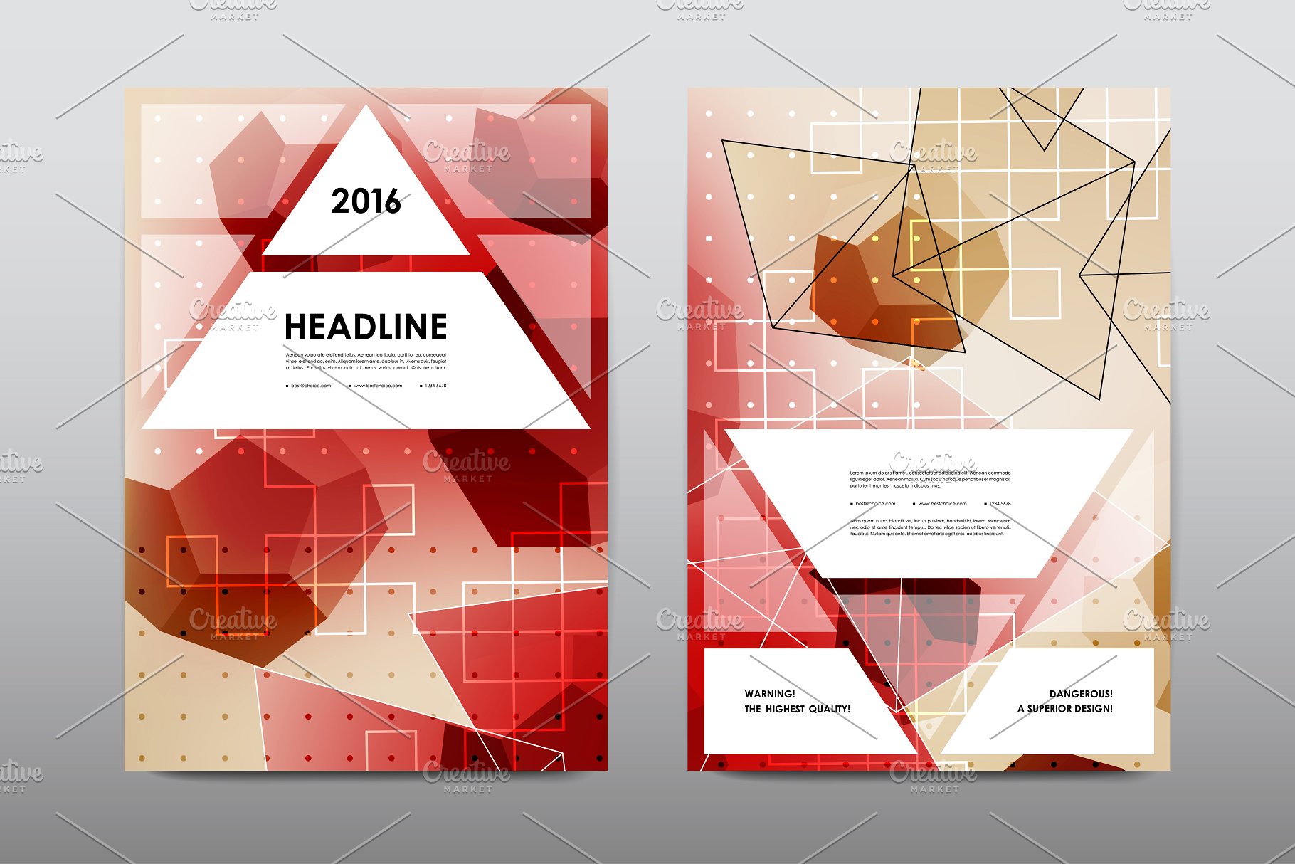 极力推荐：50+企业商业介绍宣传小册子模板 50+ Business Brochures Bundle插图(27)