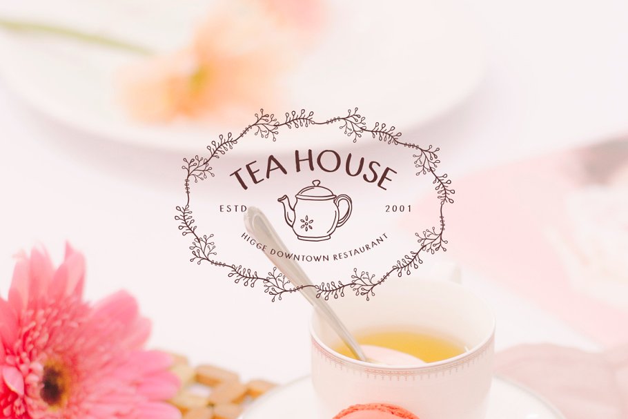 优雅艺术类Logo模板 Jar of Logos – 50 Logo Templates插图(4)