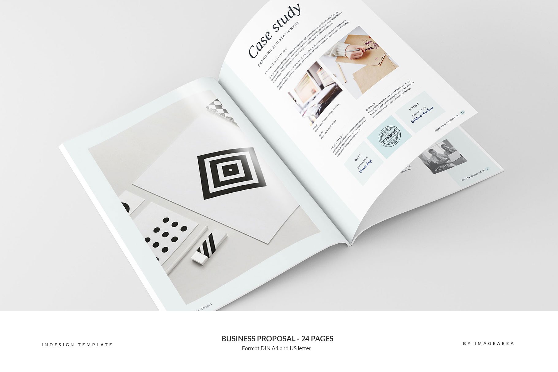 商业策划书计划书设计模板 Business Proposal – 24 pages插图(9)