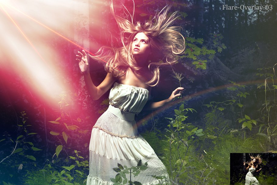 30款照片后期效果处理叠层背景 Flare & Haze: 30 Overlays for Photos插图(4)