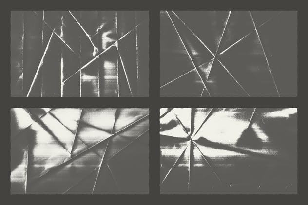 复古折痕纸张纹理套装V8 Fold Paper Texture Pack 0.8插图(2)