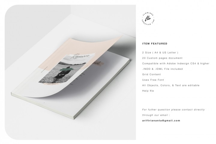 20页时尚、极简的摄影类杂志模板下载[indd]插图(3)