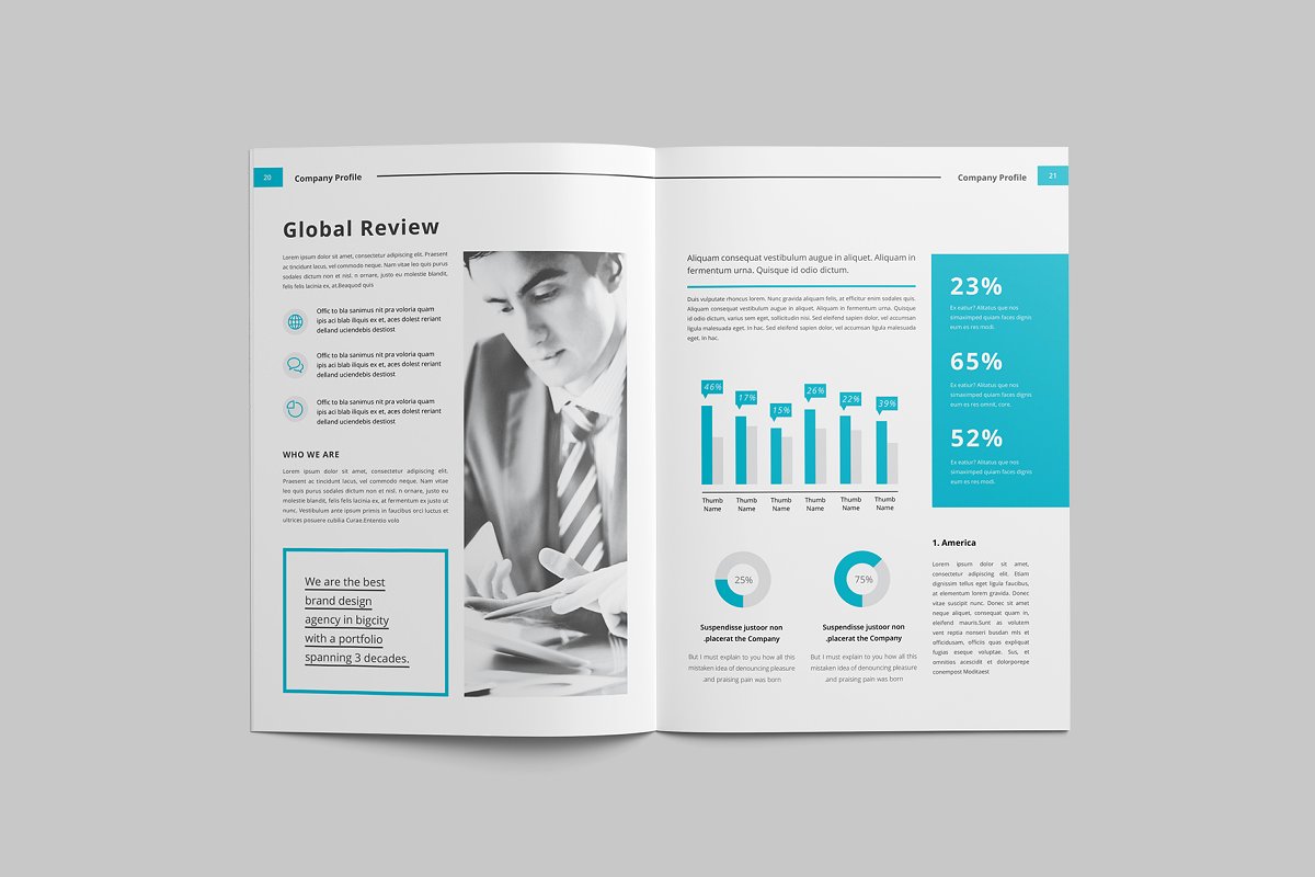 高端工作时尚生活宣传册杂志设计插图(10)