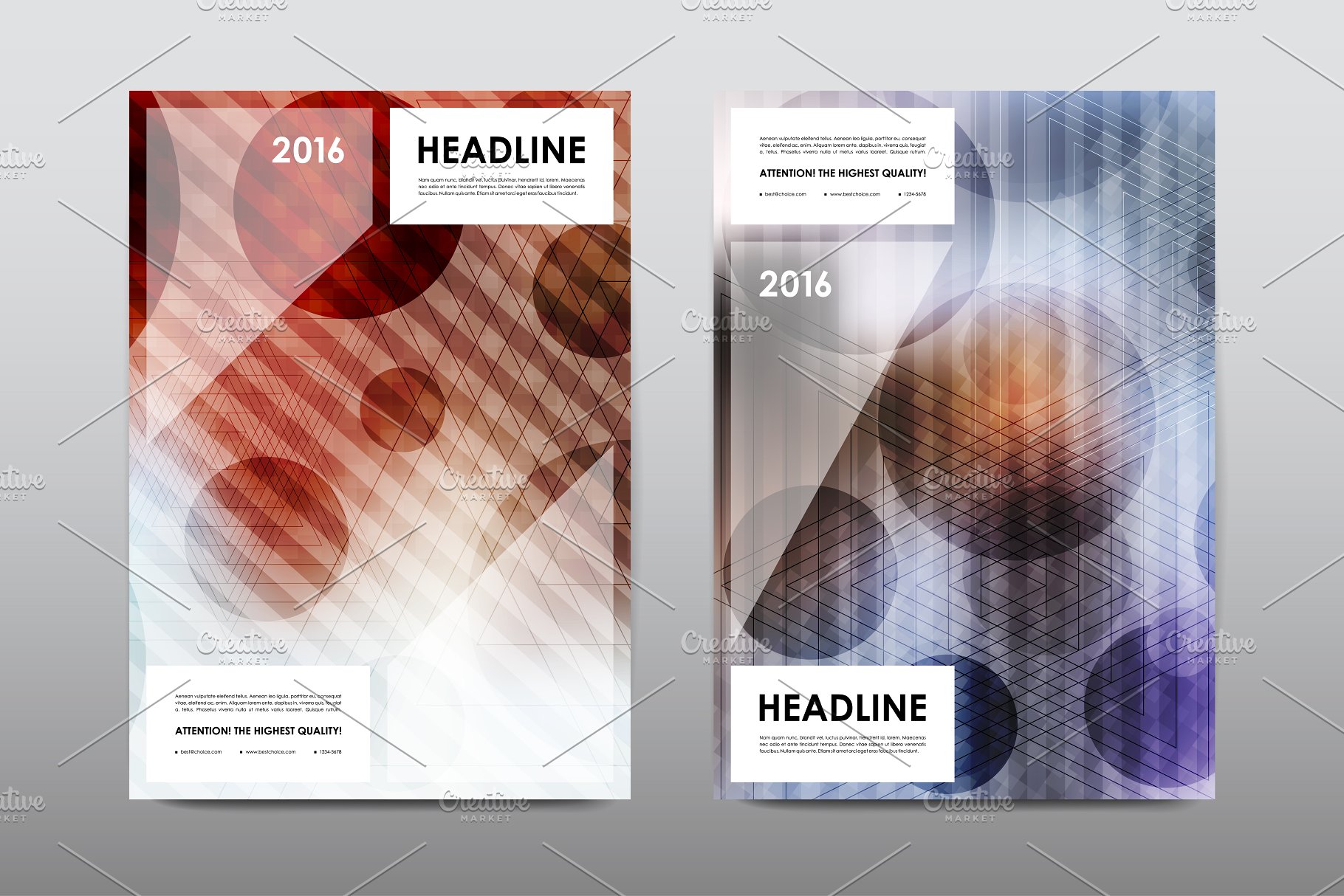 50+商业企业宣传小册子模板 50+ Business Brochures Bundle插图(23)