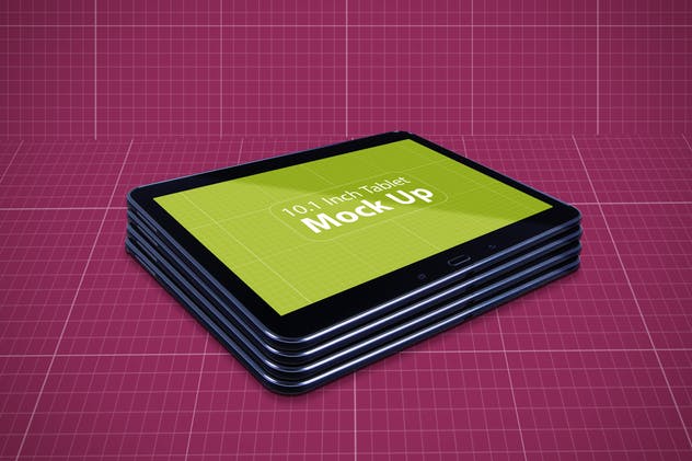 平板电脑设备展示样机V.3 Tablet Mockup V.3插图(9)