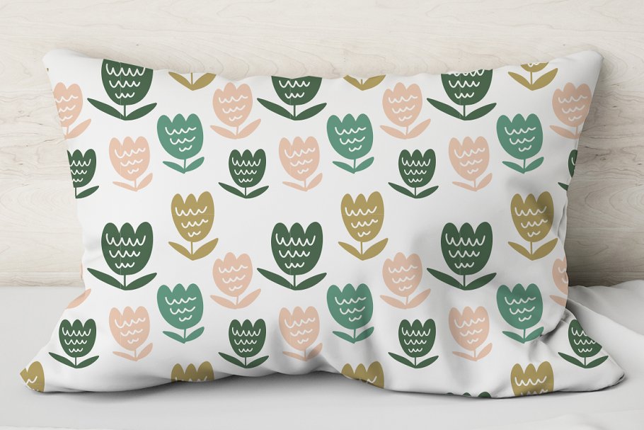 简约实用的花卉图案纹理 Simple Floral Patterns插图(2)