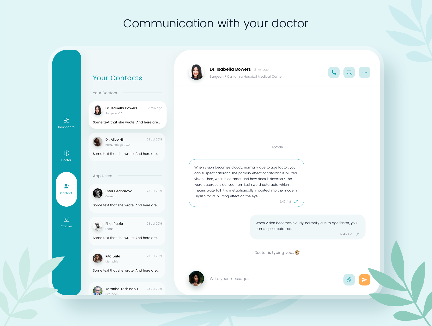 素材库下午茶:医疗保健APP应用UI设计素材库精选套件插图(1)