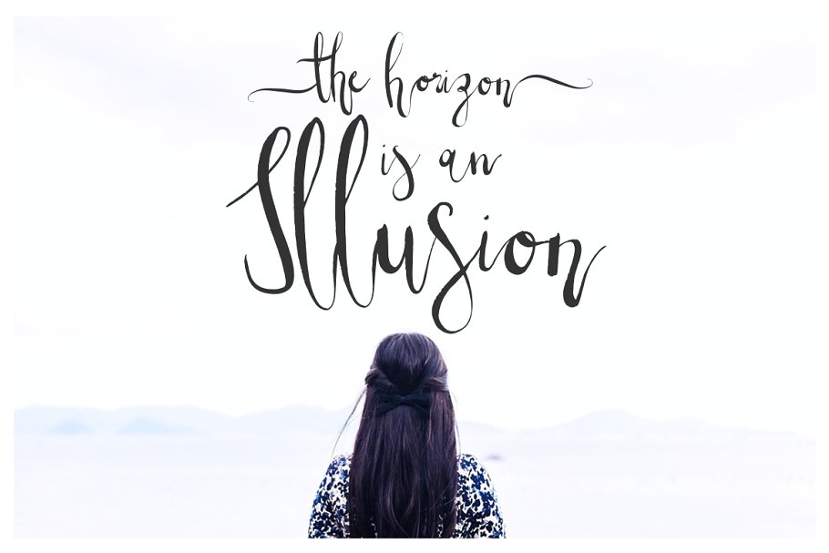 13款手写英文字体合集&Logo模板、矢量插画 Wonderland Fonts Pack & Branding Kit插图(83)