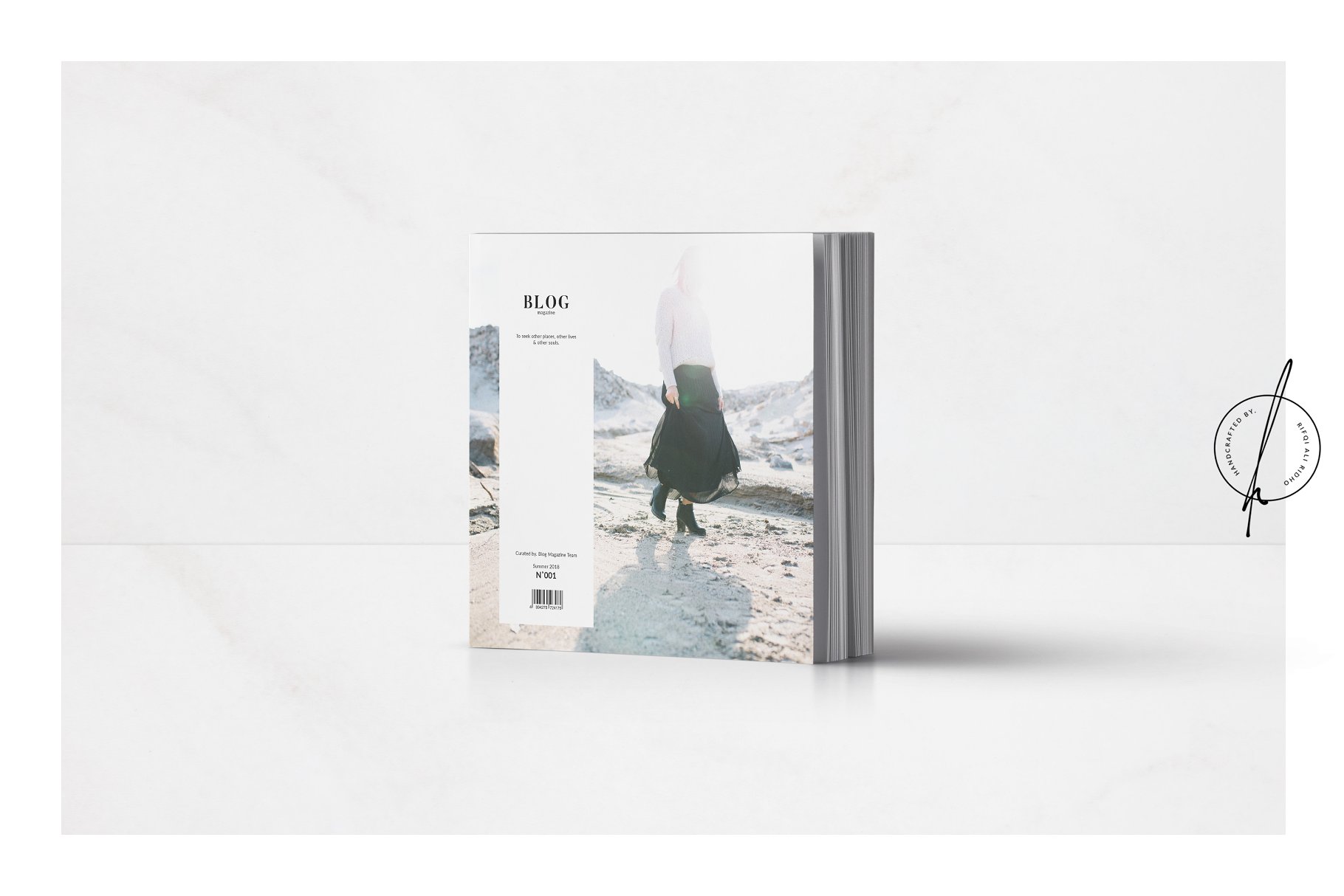 极简主义旅行博客杂志模板 Blog Magazine插图