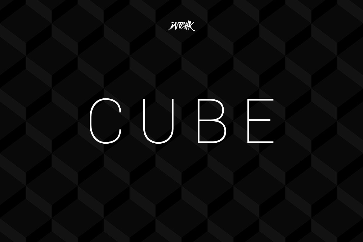 立方体-无缝几何背景（第01卷） Cube | Seamless Geometric | Vol. 01插图(2)