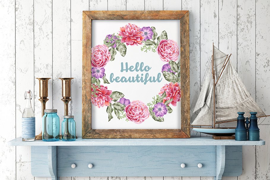 水彩马克笔花卉插画合集 Flower Marker Collection Pro插图(2)