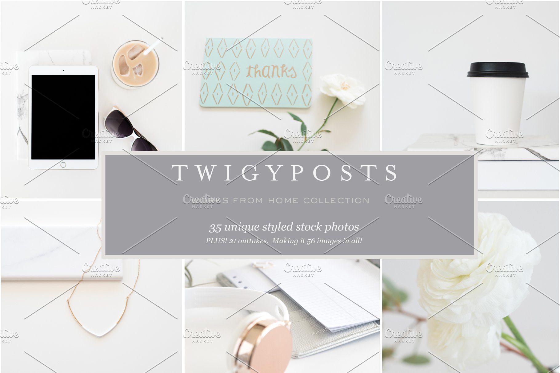 SOHO在家办公场景样机 Stock Photos | Works from Home插图(2)