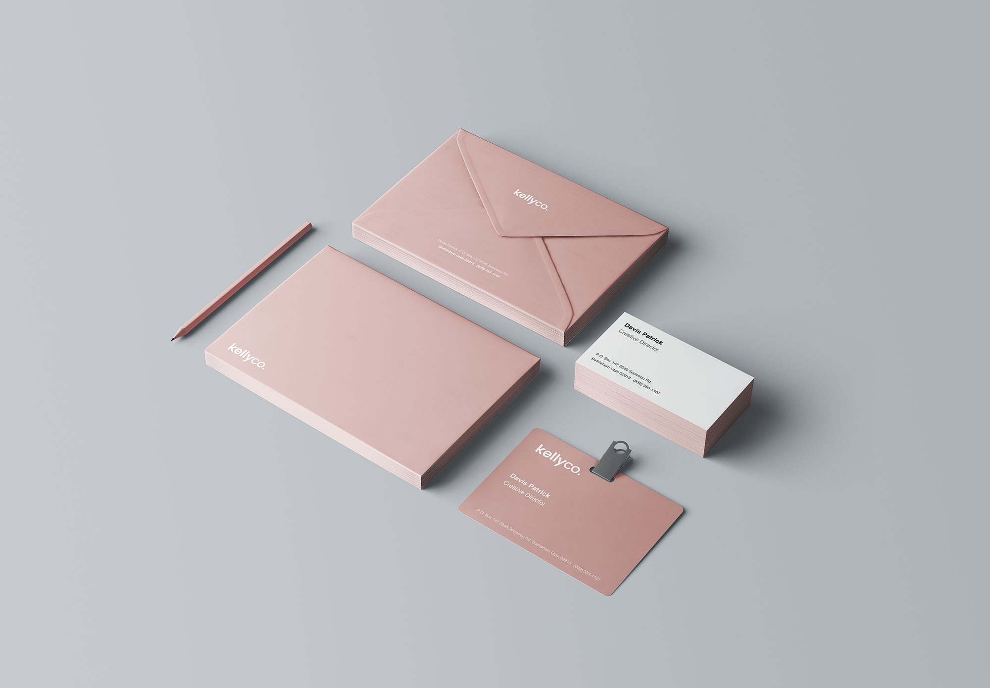 高端品牌VI视觉设计效果图样机模板 Premium Branding Mockup插图(2)