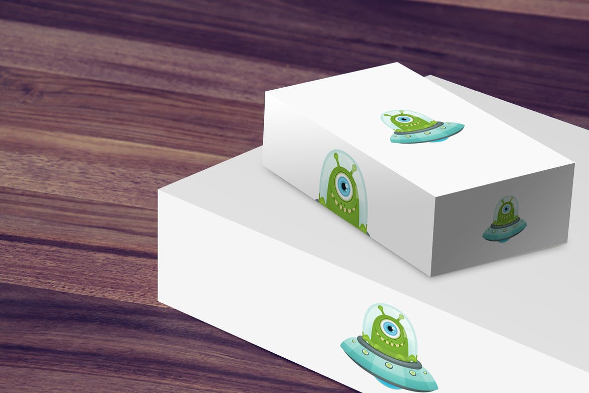 8个不同视角的产品包装盒样机模板 8 Box Mock-ups插图(6)