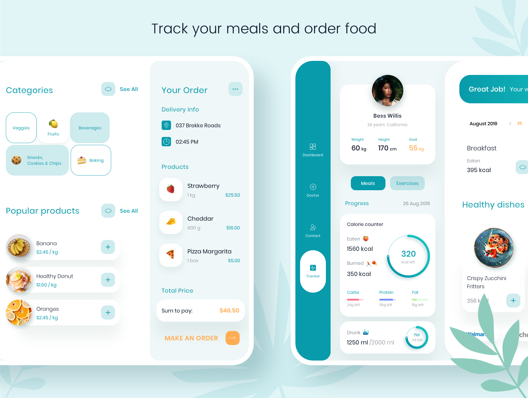 素材库下午茶:医疗保健APP应用UI设计素材库精选套件插图(5)