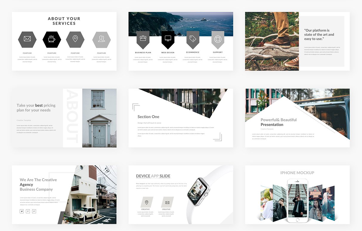 Aloza创意PPT模板插图(4)