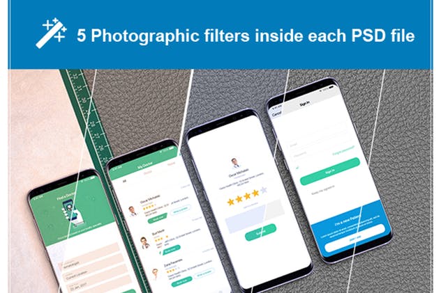 三星智能手机S9应用程序演示设备样机 S9 Mockup插图(13)